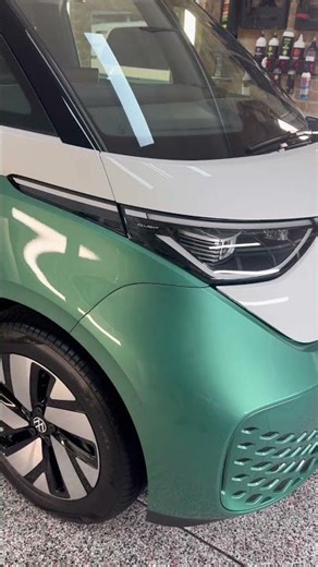 VW ID BUZZ, prepped, Polished & Ceramic Coated with IGL Elixir, Window & Trim #automobile #detailing