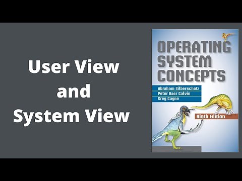 Difference between User View and System View - Operating Systems