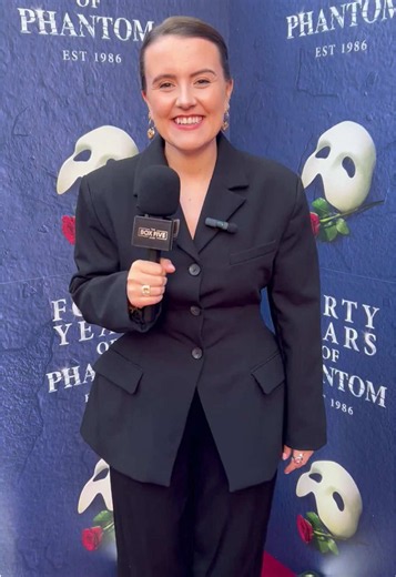 @Harriet Fisher reporting live from Box Five at Phantom of the Opera's 40th anniversary is finally here. #phantomoftheopera #phantom40