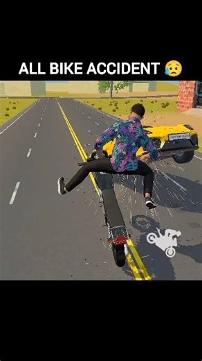 All Bikes Vs Car Accident Test🤯🤯||Challenge Shorts ||#shorts #gaming#indianbikedriving3d#shorts
