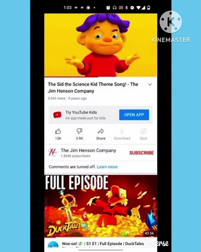 Sid The Science Kid Theme Song Reversed Is Reversed Backwards On KineMaster On Your Samsung Phone 5R