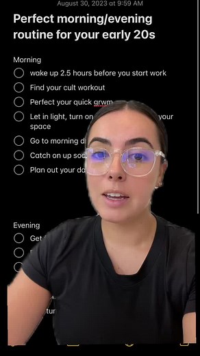 This has been my weekday routine for the past few years and i swear when i stick to it im so productive #greenscreen #routine #morningroutine #nighttimeroutine #navigatingyour20s