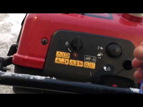 How to Start the Toro Power Clear Snow Blower