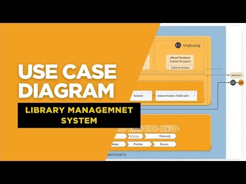 Use case diagram of library management system