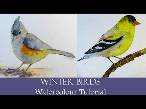 Try This Easy Step-by-Step Bird Art Watercolor Tutorial!