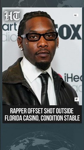 Rapper Offset Injured in Shooting Outside Florida Casino, Condition Stable | #shorts