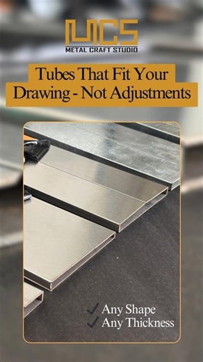 Custom Rectangular Tubes Fabricated to Exact Size #lasercutting #vgrooving #cncbending #bending #yt