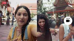 Mit dem Dual-Sight-Kamera des Nokia 8 können Sie mit Front- und Hauptkamera gleichzeitig filmen: | 1&1