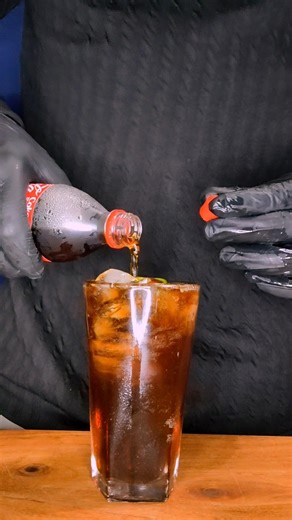 Coca-Cola Lemon ASMR #shorts