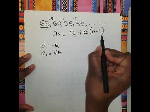 Explicit Formula- Arithmetic Sequence