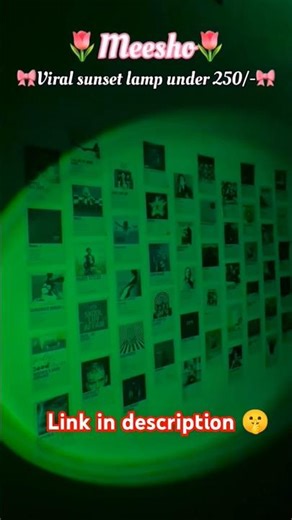 Sunset Lamp Unboxing & Review | 16 Colors Sunset Projector | Best Aesthetic Room Decor Under ₹400