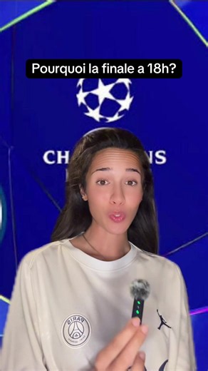 Pourquoi à 18h la finale de ligue des champions ? ⚽️ Snap: Andrea.rosello #psg #championsleague #arsenalfc #budapest
