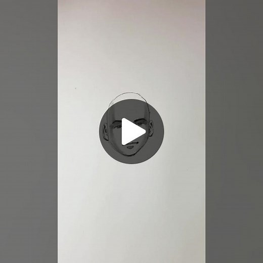 Magic trick: draw #eugenelevybrows and draw circles underneath. #easywaytodraw a face. #drawingtutorial #art #drawingtips