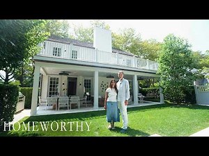 HOUSE TOUR | Damon and Lisa's Serene Hamptons Home with A Paris-Inspired Garden