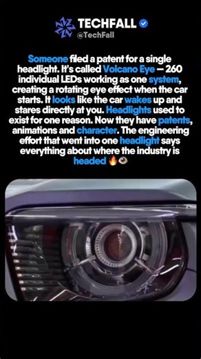 VOLCANO EYE: A HEADLIGHT WITH A PATENT