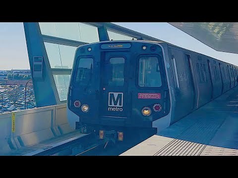 DC Metro Silver Line 2025 Complete Ride in 4K - Washington, DC
