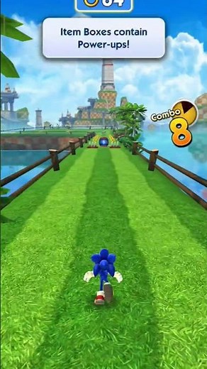 How to play Sonic Dash First Video Tutorial gameplay walkthrough #sonicdashgame #sonicdash #sonic