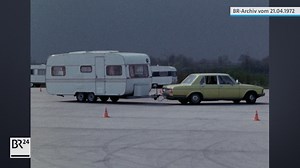 BR24 Retro: Mit dem Camper sicher in den Urlaub 1972 - hier anschauen