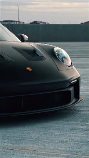 PORSCHE GT3 RS Blacked Out 🖤💀 #shorts #carsofyoutube