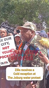 394K views · 3.9K reactions | WATCH | "Zille must go!" Joburg residents The residents of Joburg held a protect march at the City Chambers in Braamfotein, demanding that the Joburg city’s water crisis be resolved for once. Helen Zille’s arrival was met with a heavy pushback by some of the protesters. The protesters started chanting “Zille must go”. | Sunday World | Facebook