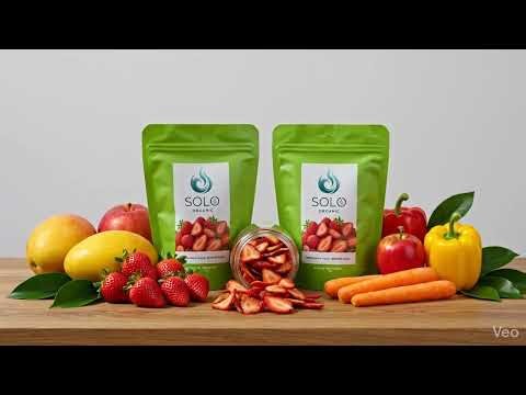 How Mango, Banana & Strawberry Become Crunchy Snacks | Fruit Dehydration Explained