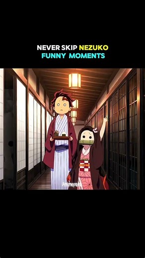 Never skip nezuko funny moments 😂😂😂🤣🤣 #anime #demonslayer #youtube shorts #youtube reels