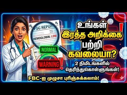 How to know your blood test results yourself? | FBC Blood Test Explained in Tamil