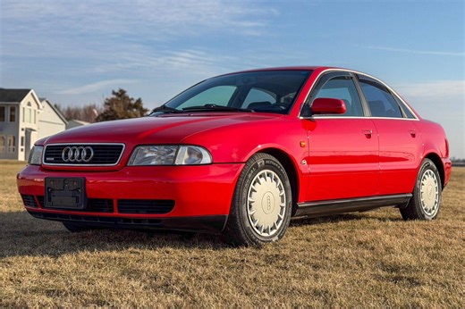 1996 Audi A4 1.8T Quattro Sedan - ~13,600 Miles, Japanese-Market Sedan, 5-Speed Manual, U.S. Title