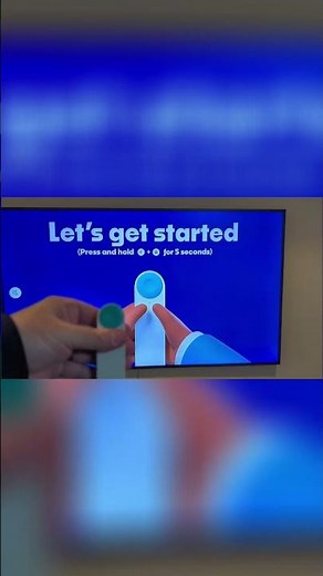 New TV Setup: Easy Remote Pairing & WiFi Connection Guide #shorts