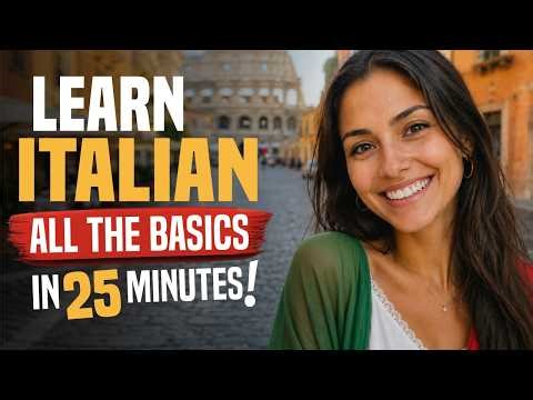 Learn Italian: All the Basics You Need.
