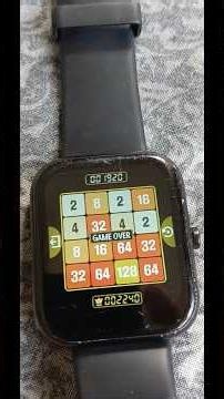 2048 game in smart watch twist is only plus