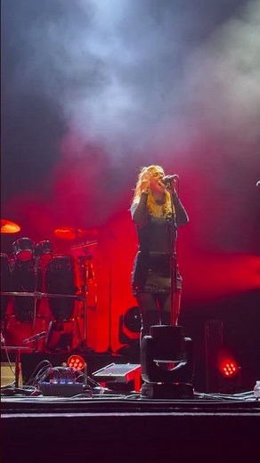 Lillian Ximenez of Brit Floyd performing Pink Floyd’s Great Gig In The Sky