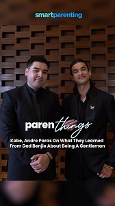 Gratitude and Respect—Kobe and Andre Paras open up about the invaluable lessons they’ve learned from their dad, Benjie, on being a true gentleman. 🩵 #GMAGala2024 #SmartParentingGMAGala2024 #KobeParas #AndreParas #BenjieParas | Smart Parenting