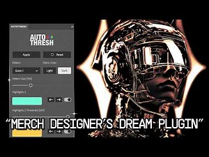 New Photoshop Plugin Makes Merch Design WAY Easier!