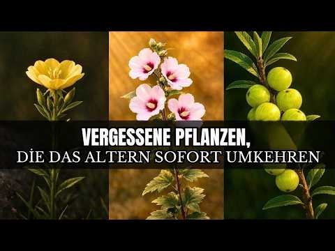 20 Anti-Aging-Pflanzen, die das Altern sofort umkehren
