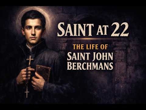 He Lived Only 22 Years… But Became a Saint | The Inspiring Life of St. John Berchmans