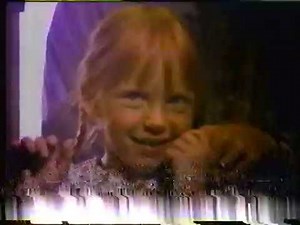 1983 VHS CHUCK E CHEESE PIZZA COMMERCIAL LITTLE GIRL