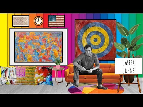 Jasper Johns Art Lesson for Kids | Inspired Art Project