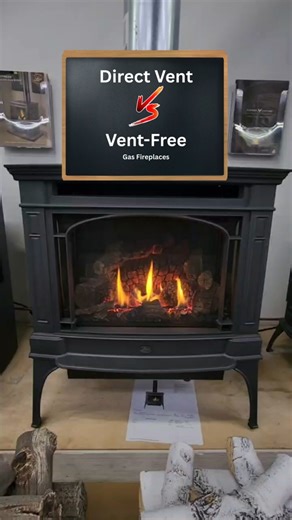 Direct Vent vs. Vent-Free Gas Fireplace