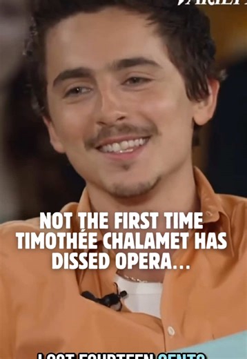 Opera Singers Respond to Timothée Chalamet's Viral Comments