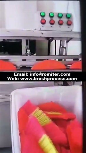 Автоматическая машина для обрезки ворса щетки