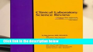 [NEW RELEASES]  Clinical Laboratory Science Review: A Bottom Line Approach