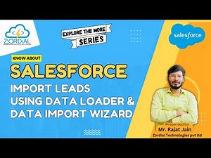 How to import leads using data loader and data import wizard | Learn Salesforce
