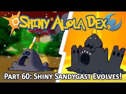 [LIVE!] Shiny Sandygast after a 760 SOS Chain + Evolution into Shiny Palossand! (Stream Highlight)