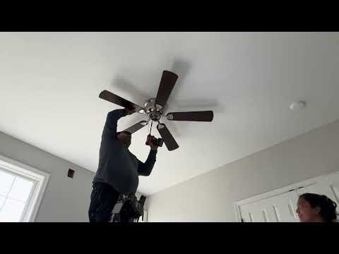 Untitled video How to install a ceiling fan, step by step