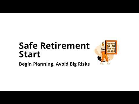 What is the safest way to start with retirement planning without taking big risks?