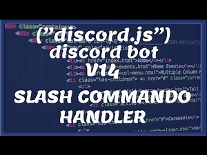SLASH COMMAND HANDLER UPDATE || V14 | #2 [Nederlands/Dutch]