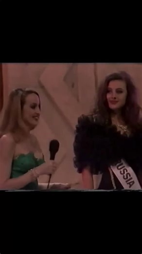 The Great Pageant Community ® on Instagram: "Russian beauty gave one of the cutest answers at Miss World 1992 pageant! #missworld1992"