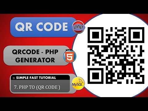 MEMBUAT QR CODE DENGAN PHP - 7. TUTORIAL PHP QRCODE GENERATOR