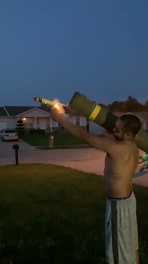 Firework Rocket Launcher